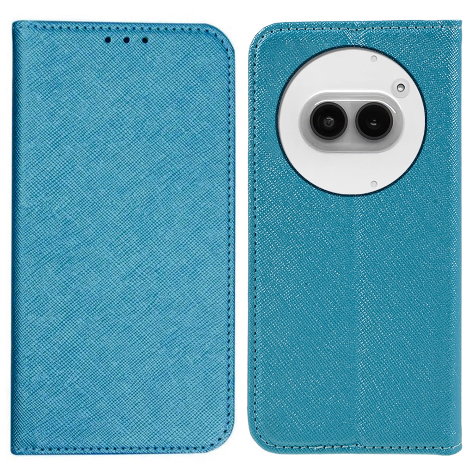 For Nothing Phone (2a) Case Magnetic Closing Cross Texture Leather Wallet Phone Cover For Nothing Phone (2a) Case Magnetic Closing Cross Texture Leather Wallet Phone Cover